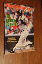 Sports Illustrated July 28, 1986 Rickey Henderson