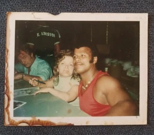 💥1️⃣9️⃣7️⃣0️⃣s Original Rocky Johnson Dagmar 3.5x4.5 Photo NWA AWA Wrestling - Picture 1 of 2