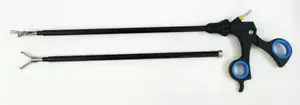 2pc Laparoscopic Babcock Grasping Forceps 10mmx330mm Surgical Instruments - Picture 1 of 7