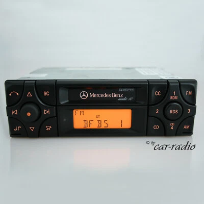Original Mercedes Audio 10 BE3100 Kassettenradio A2108200986 Becker Radio RDS - Bild 1 von 4