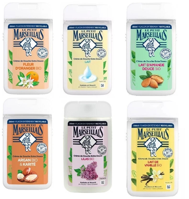 Le Petit Marseillais French Shower Cream Body Wash 250ml SAVE 10% MULTIBUY