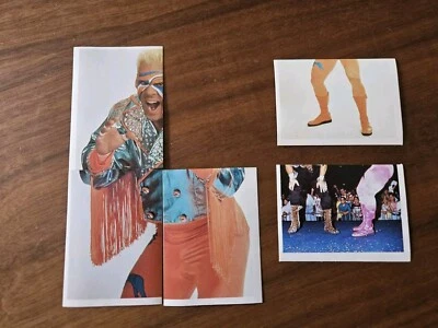 Lot Of Rare Sting 1991 WCW Euroflash Sticker Card WWE WWF - 5 Stickers Total - Image 1 of 4