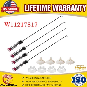 W11217817 Washer Suspension Rod Kits For W11159470 MVWC465HW0 WTW4850HW0 4844566 - Picture 1 of 21