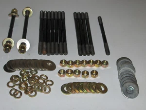 1/2 Zoll Gewinde 8 Zoll Länge Kohlenstoffstahl Doppelendbolzen (Sortiment) - Bild 1 von 12