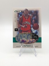 Will Solomon 2001 Sage HIT Auto RC #A27 Illinois