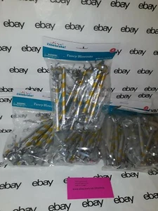 5 pack 8ct ( 40) Party Fringe Blowouts Gold / Silver Polka Dot New party pack6 - Picture 1 of 3
