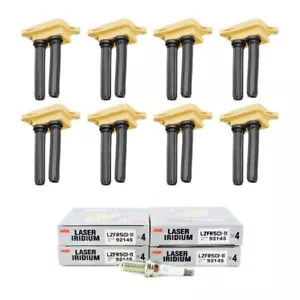 New Performance Ignition Coil & NGK Spark Plug Kit for Chrysler Dodge Jeep 5.7L - Picture 1 of 11