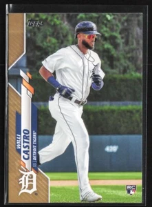 2020 Topps Gold Willi Castro RC 1133/2020 Detroit Tigers #509 - Picture 1 of 2