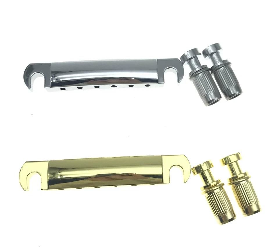 KAISH LP Electric Guitar Tune-o-matic Tailpiece Stopbar for Les Paul SG CR/GD