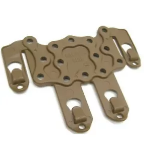 Blackhawk MOLLE Platform 38CL63CT Coyote Tan Serpa Strike Ambidextrous Holster - Picture 1 of 2