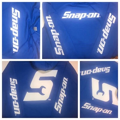 (Azul Real) Herramienta Mecánica Coche Carreras SUDADERA CON CAPUCHA Valla publicitaria Foto 1 de 4