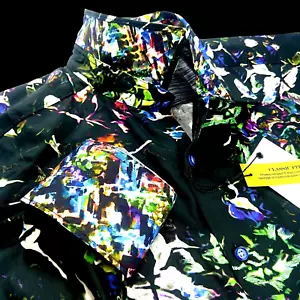 Robert Graham $299 Embroidered Geometric Floral Paisley Masterpiece Shirt XL - Picture 1 of 14