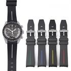 Joint Moon Rubber Watch Strap For Swatch Omega Watches Accessories Watchbands