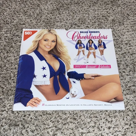 2007 Dallas Cowboys Cheerleader Swimsuit Calendar- 15x15 Sealed Cover