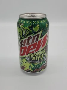 FULL Mountain Dew Mtn Dew Thrashed Apple 12 oz Dew Can Crisp Apple Charged Dew - Picture 1 of 6