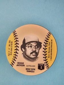 1978 MSA Wiffle Discs Reggie Jackson New York Yankees ⚾ - Picture 1 of 2
