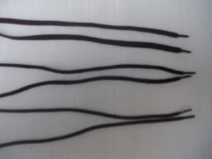  Schnürsenkel dunkelbraun/trüffel - versch. Ausführungen   45 -120 cm - Bild 1 von 1