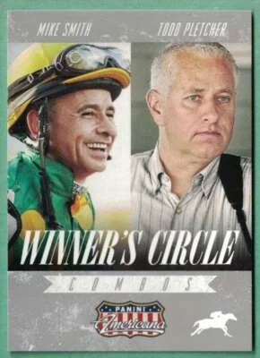 2015 Panini Americana Winner's Circle Combos #2 MIKE SMITH & TODD PLETCHER - Image 1 of 2