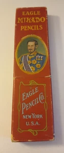 Vintage Eagle Mikado #174 Grade 2 Pencil Box - BOX ONLY! - Picture 1 of 5