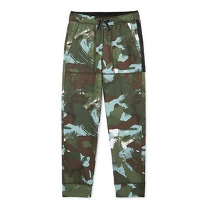 Athletic Works Boys Tech Fleece Jogger Pants, Smoky Olive Size XXL (18) - Picture 1 of 3
