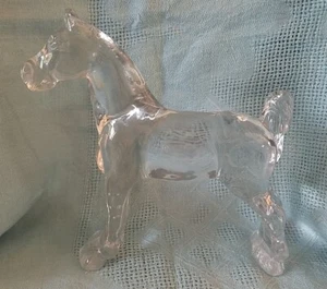 Heisey by Imperial SHOW HORSE Klarglas Tier Figur EDC - Bild 1 von 14