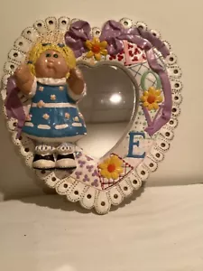 Espejo de pared vintage raro difícil de encontrar repollo parche tiza - Imagen 1 de 6