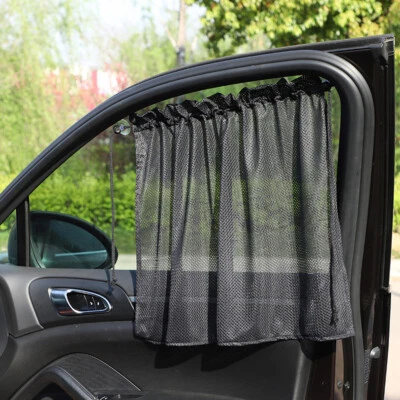 Car Anti-UV Side Window Sunshades Curtain Front Rear Side Windshield Sun Block - Изображение 1 из 4