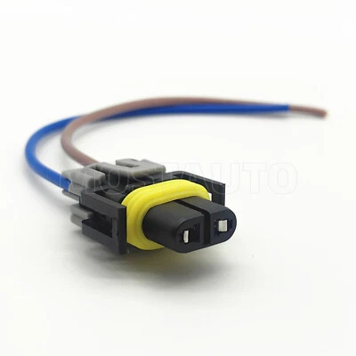 For 2010-2014 Ford Mustang 2-Way Fog Light Fog Lamp Connector Harness Plug - Image 1 of 4