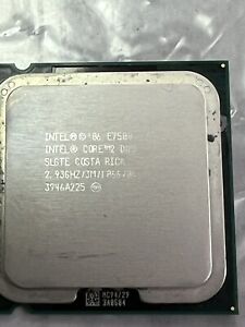 Intel Core 2 Duo E7500 2.93GHz Dual-Core (BX80571E7500) Processor SLGTE