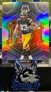 Mosaico Panini 2024 plata - novatos #382 Erick All (RC) - Steelers - Imagen 1 de 3