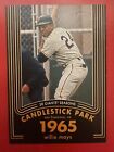 Willie Mays 2020 Topps Heritage #14 Chandlestick Park (1965) New York Giants