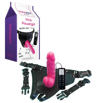 Vibratore realistico indossabile dildo fallo vibrante vaginale anale con slip - Immagine 1 di 4