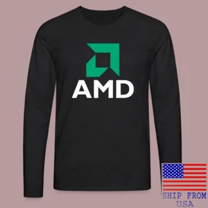 AMD Advanced Micro Devices Computer Gaming Black Size S-2XL - Picture 1 of 1