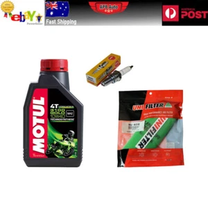 Oil Air Filter Spark Plug Service Kit For Honda CT110 Postie Bike - Picture 1 of 1