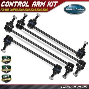 4x Front & Rear Stabilizer Bar End Link for Mini Cooper 2002 2003 2004 2005 2006 - Foto 1 di 10
