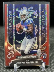 2023 Panini Rookies & Stars - Crusade Longevity Prizm #CR-13 Anthony Richardson - Foto 1 di 2
