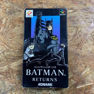 Nintendo Super Famicom SFC Batman Returns JP Edit Very Good GP - Image 1 of 4