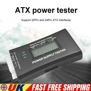 20/24 Pin PC Power Measuring Diagnostic Tools Multifunction for ATX BTX ITX TFX - Afbeelding 1 van 12