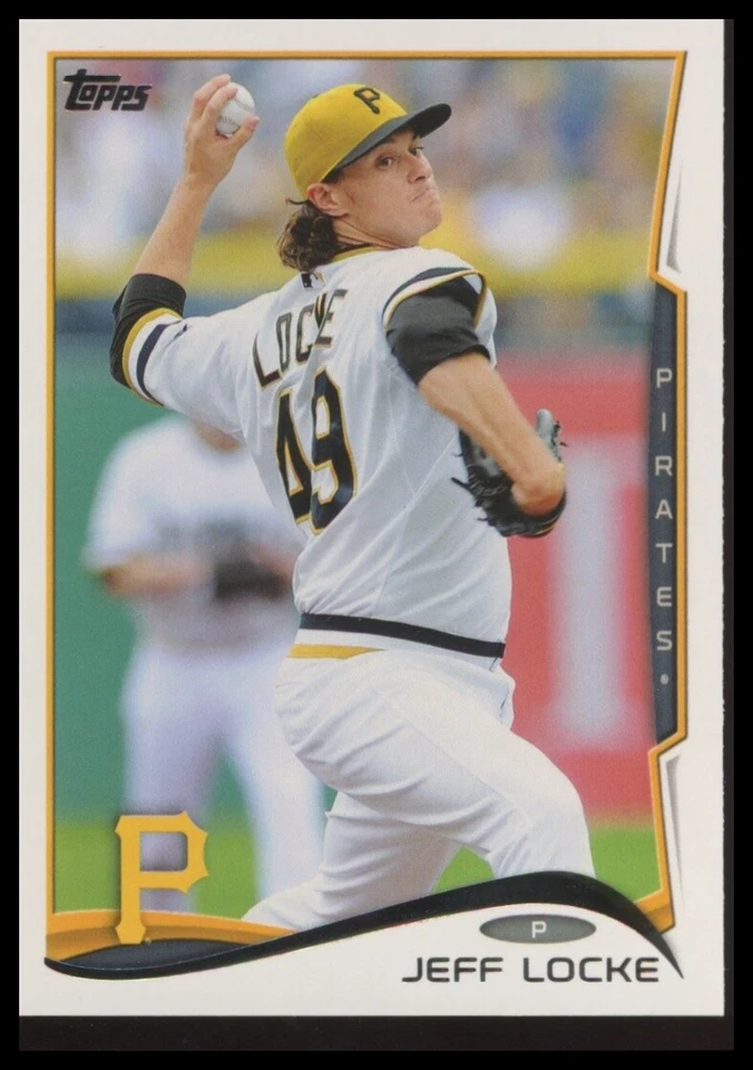 2014 Topps #608 Jeff Locke Pittsburgh Pirates - Image 1 of 1