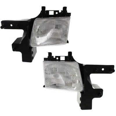 Juego de montaje de faros para Dodge Ram 1500 Van Ram 3500 Van 1999-2003 izquierda derecha Foto 1 de 4