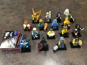 LEGO 71011 Complete Set of 16 Minifigures SERIES 3,4,6,9,11,12,15,21 - Picture 1 of 1
