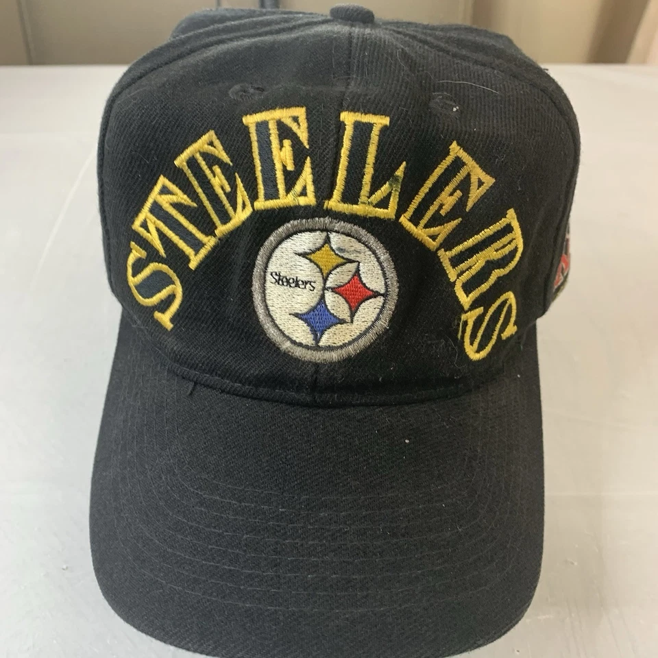 Boné Snapback Vintage Pittsburgh Steelers 4 Vezes Campeões do Super Bowl Annco - Imagem 1 de 4