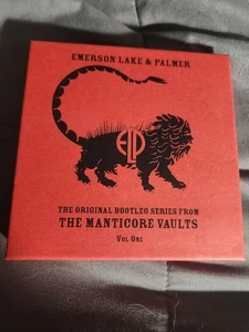 Emerson, Lake & Palmer Manticore Vaults Vol 1 - 7 CD Box with Poster EXCELLENT - Imagen 1 de 9