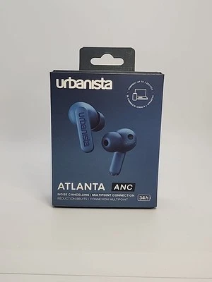Urbanista Atlanta Active Noise Cancelling True Wireless Earbuds - Blue - Image 1 of 3