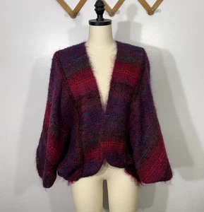 Vintage Cardigan Sweater Mohair  - Picture 1 of 7