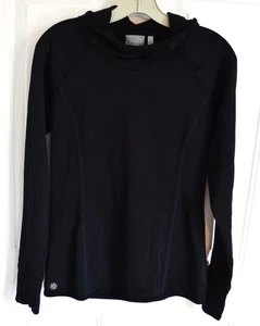 Women’s Athleta Flurry Scuba Hoodie-Black- Small- NWOT - Picture 1 of 7