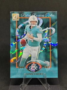 Quinn Ewers 2025 Donruss Rated Rookies Retro #13 Miami Dolphins - Bild 1 von 2