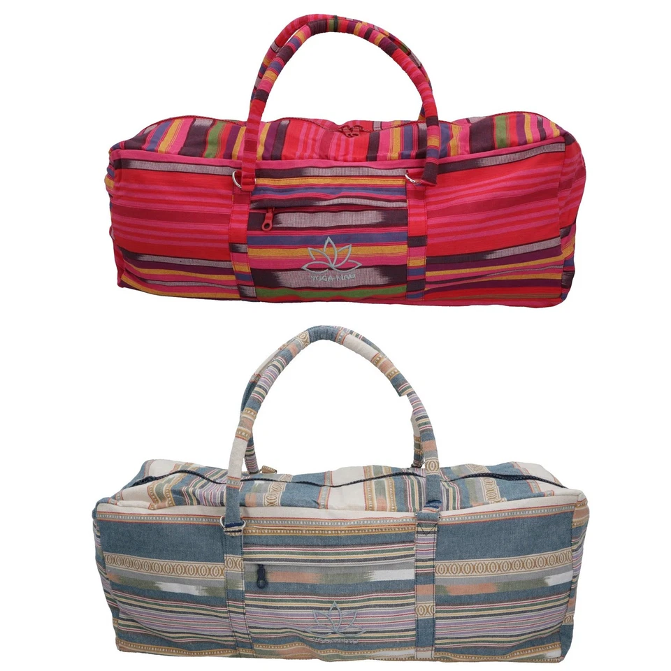 Yoga Pilates Kit Duffle Bag Travel Mat Carrier Blue or Pink Studio Gym Fitness - Image 1 of 1