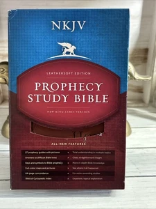 NKJV Prophecy Study Bible by Doug Batchelor 2012 Leathersoft - Imagen 1 de 8