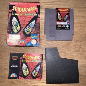 Spider-Man: Return of The Sinister Six Nintendo NES Game In Box
